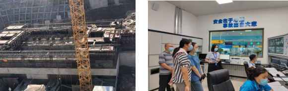 关坝翻车机基坑施工情况现场检查 前往江跳线进行技术指导.png